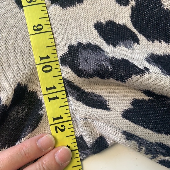 🇨🇦 TWENTY MONTREAL Hyper Reality Knit Leopard Jogger sz Small Woven Pant - Picture 13 of 16